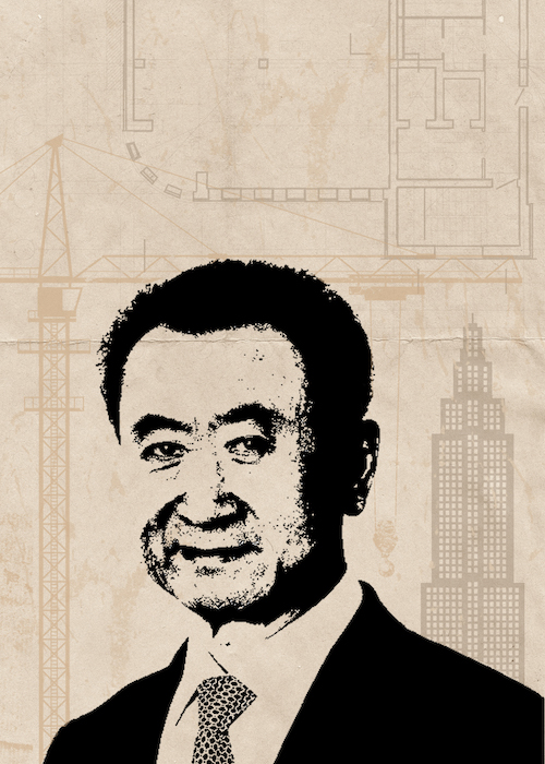 Wang Jianlin portrait